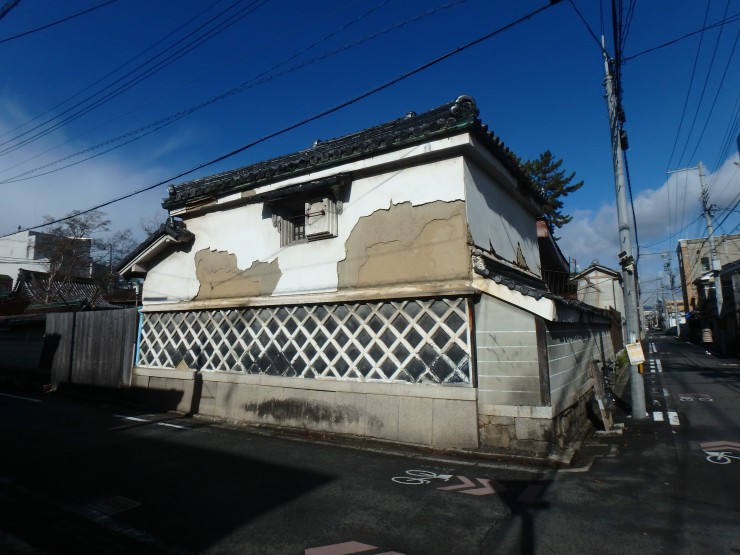 Maison ancienne dans les rues de Kyoto