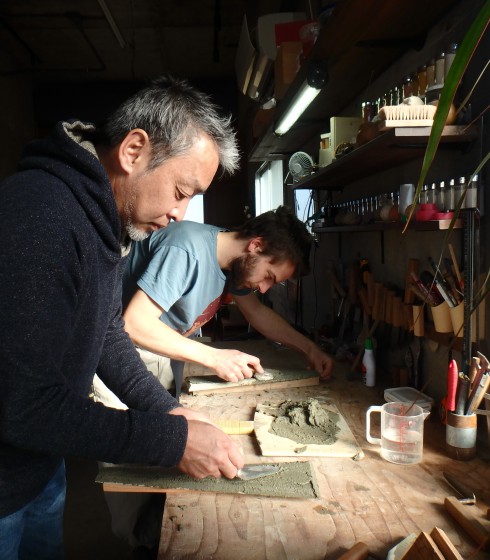 Dans l'atelier de Kenji MATSUKI